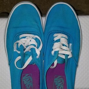 Vans shoes - Turquoise - Gently Used